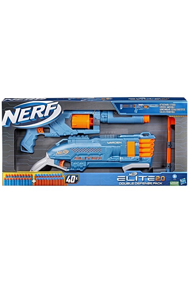 Nerf Blaster Set Duble Defense Elite 2.0