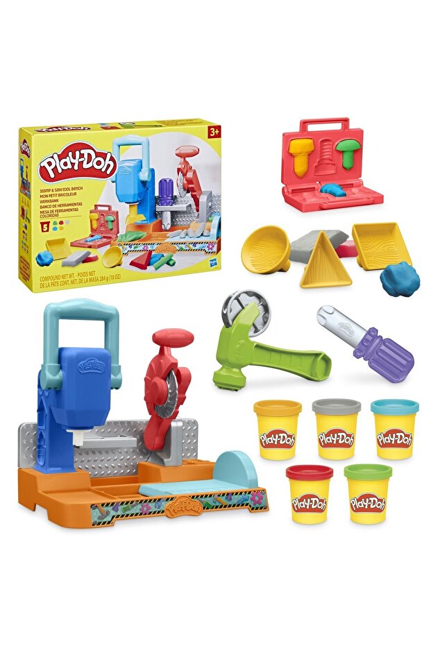 Play Doh Workbench With Tools - 5