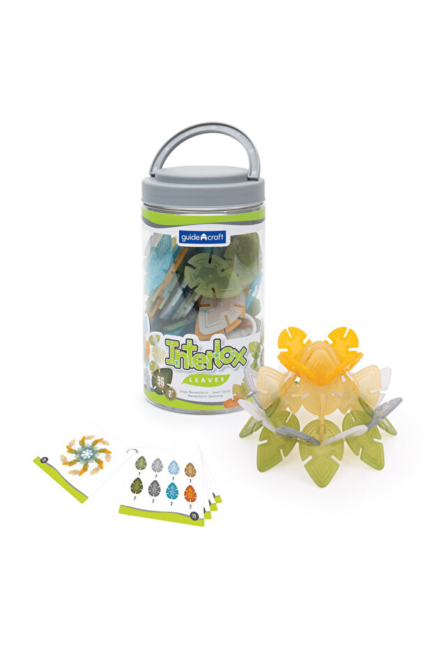 Interlox, Frunze Interconectabile, 96 Piese, - 1