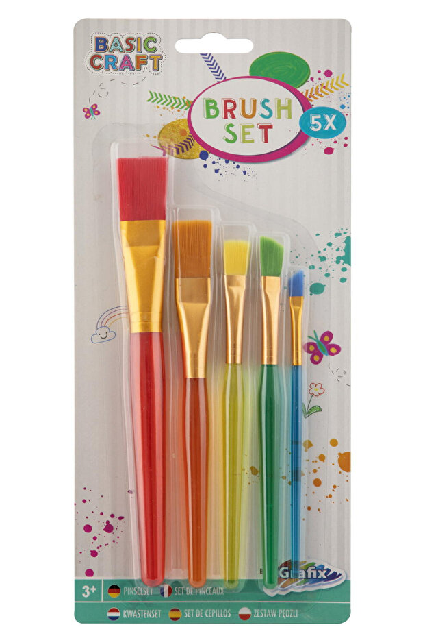 Комплект от 5 четки за рисуване - 1
