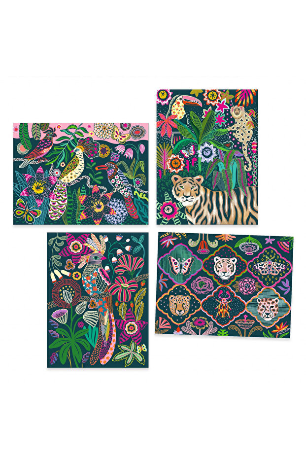 Joc creativ de răzuit rococo, - 4