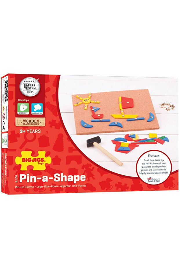 Set de creatie - Forme din lemn - 1