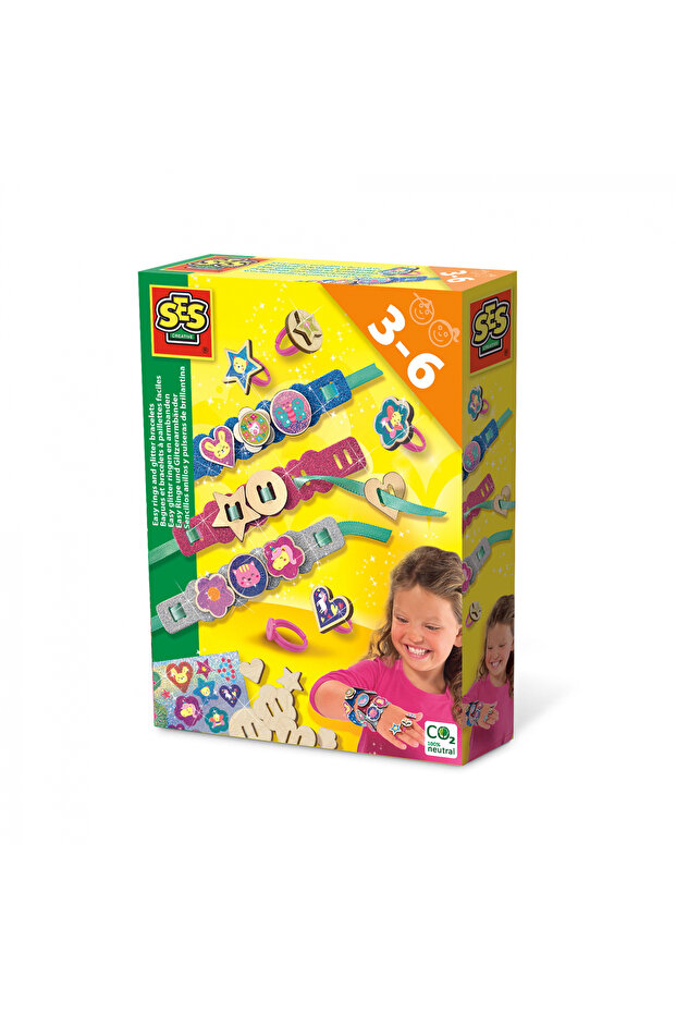 Creative Set - Glitter Rings And Bracelets - 1