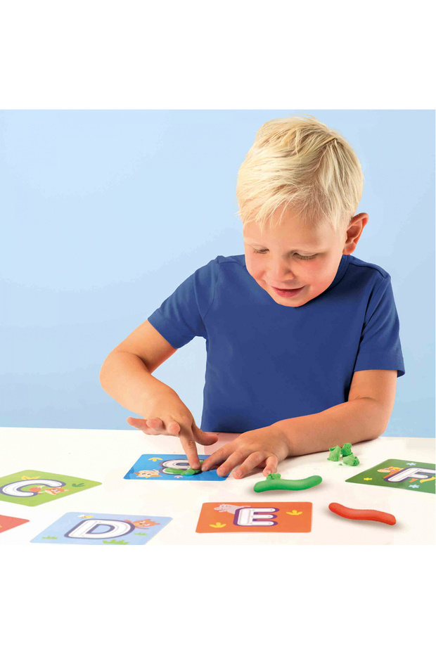 Creative Set - Learn Letters By Modeling Plasticine - 3