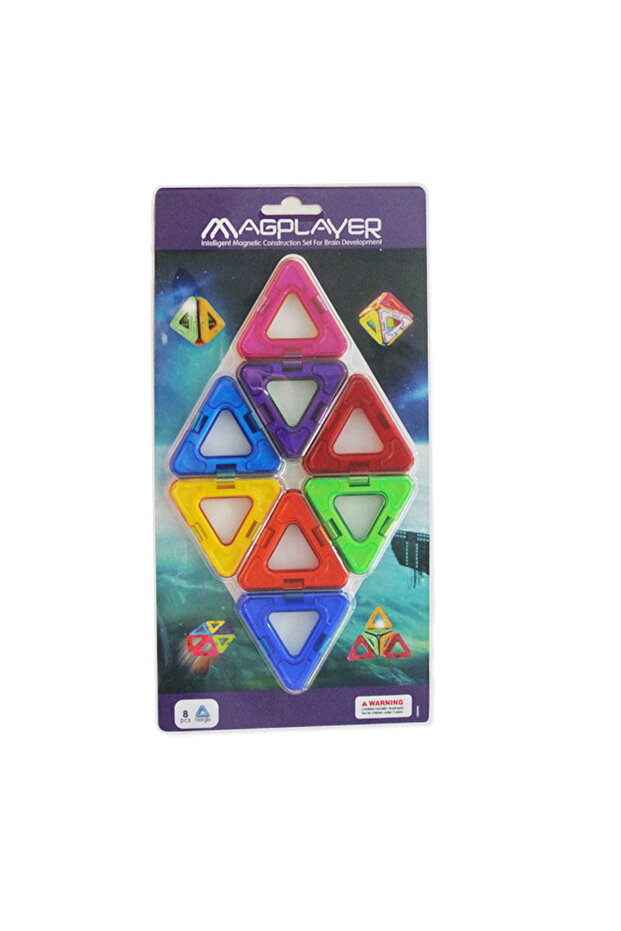 Joc De Constructie Magnetic - 8 Piese - 1
