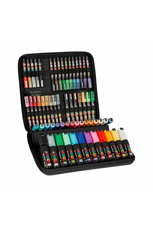 Marker Folder Equipped With 60 Markers - 1