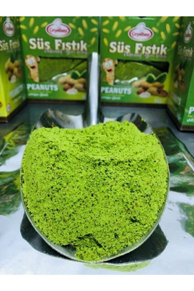 Genel Markalar Font Fıstık Dekoratif Süslemelik Yeşil Yer Fıstığı 1 Kg narin