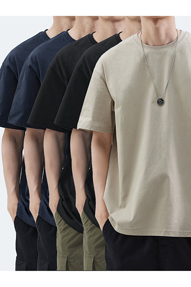 Unisex Basic Model 5'll Tshirt - 1