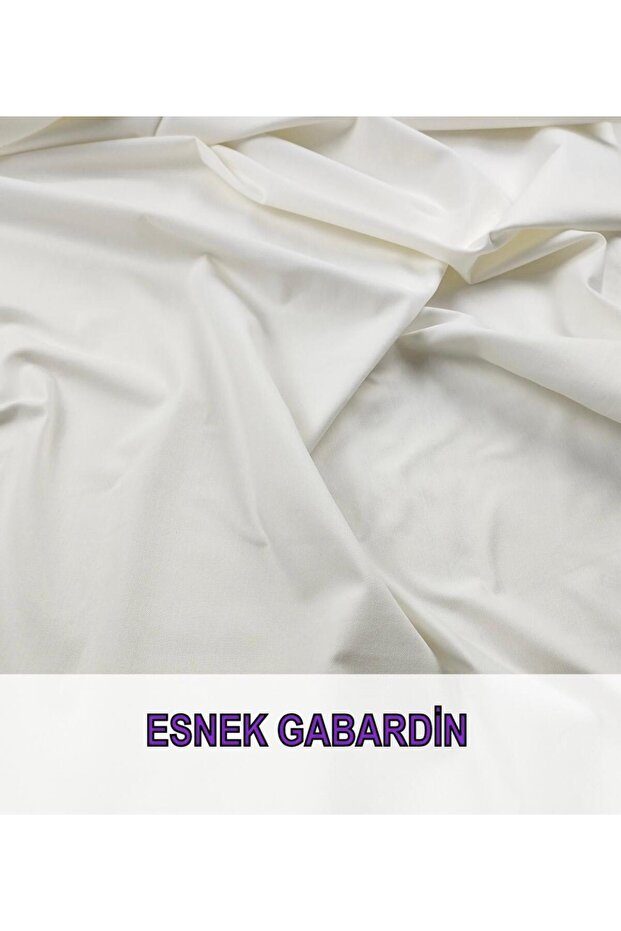 Cream Ecru Color Gabardine Width: 130