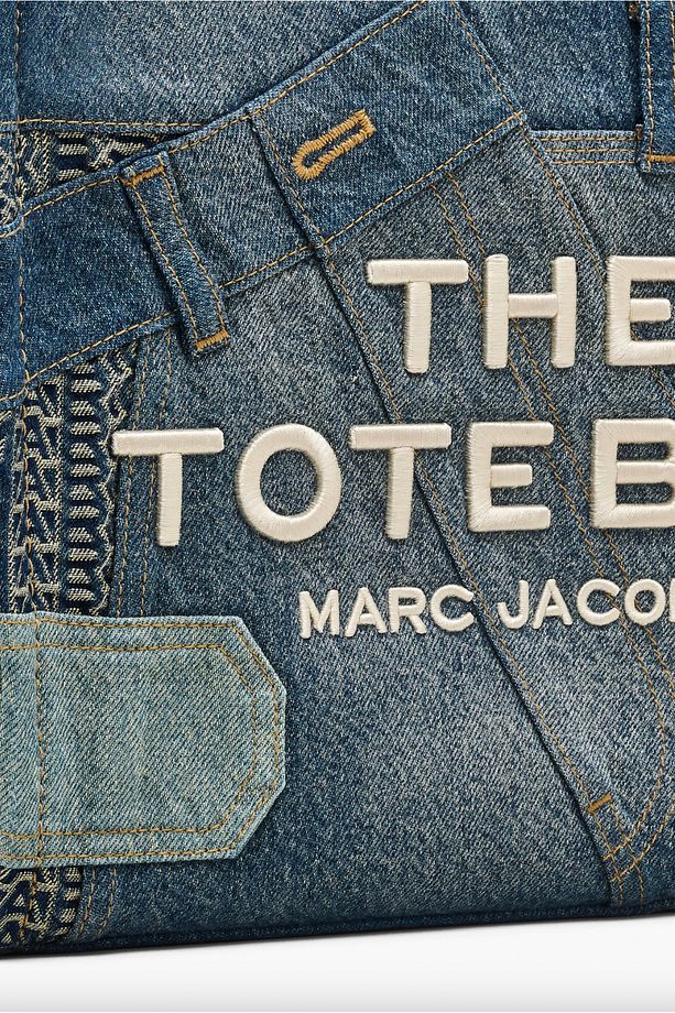The Deconstructed Denim Medium Tote Bag - 4