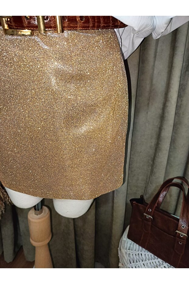 GOLD SİMLİ ETEK - 3