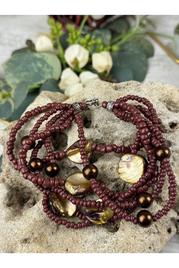 Sedef taşlı bileklik - 1