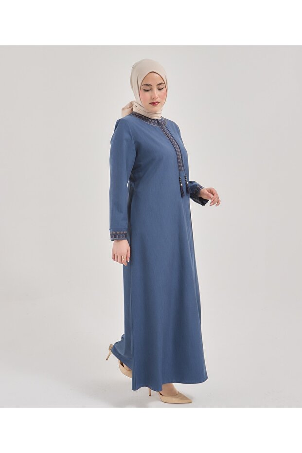 العرق لا يسبب تفاصيل التطريز النيلي - 4