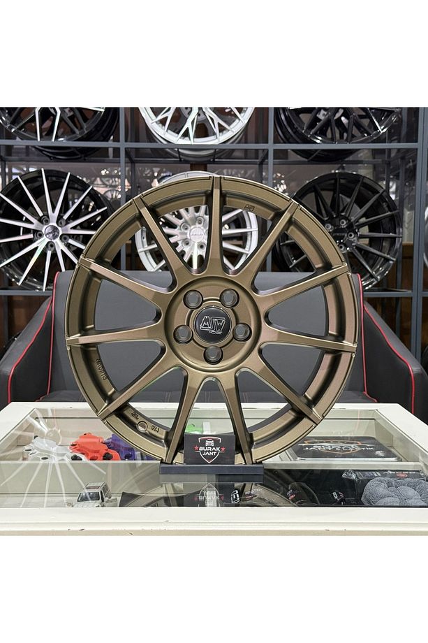 MSW-85 17 İNÇ 5X100 MATT BRONZ JANT MODELİ (4ADET) uyumlu - 1