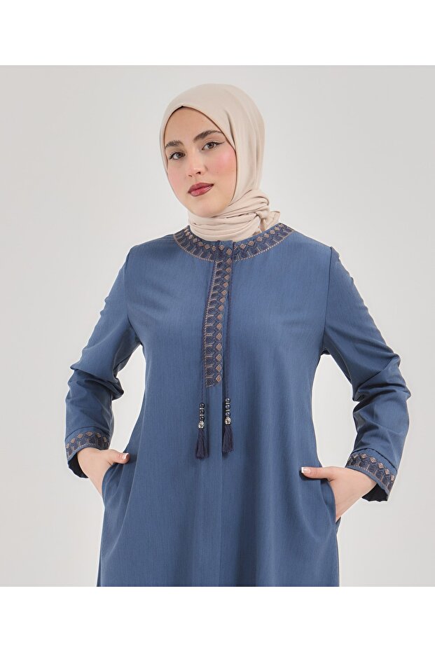 العرق لا يسبب تفاصيل التطريز النيلي - 2