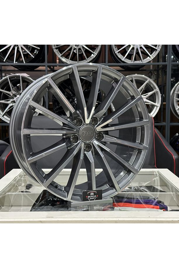 18 İNÇ 5X112 AUDİ A3 A4 UYUMLU A5 S LİNE JANT MODELİ (4ADET) Uyumlu - 2