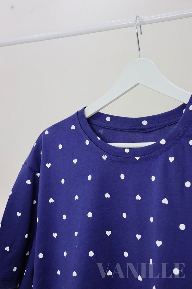 Kadın Alt Üst Şortlu Takım Pijama - 4