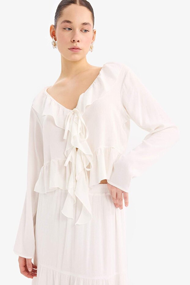 Off-White Damenbluse E4131AX/WT32 - 1