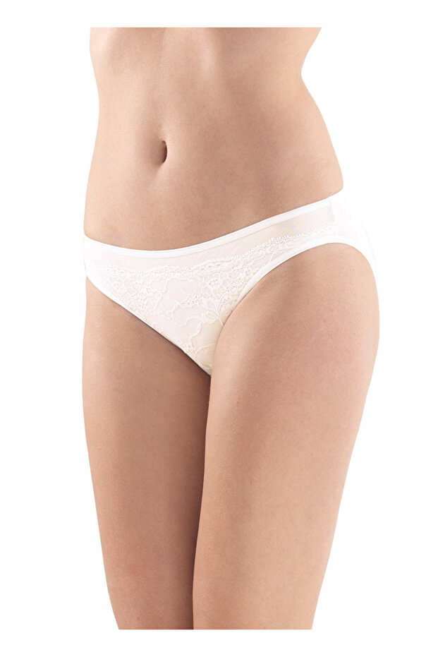 Women's Lacy Panties Comfort Classics 1345 - Cream