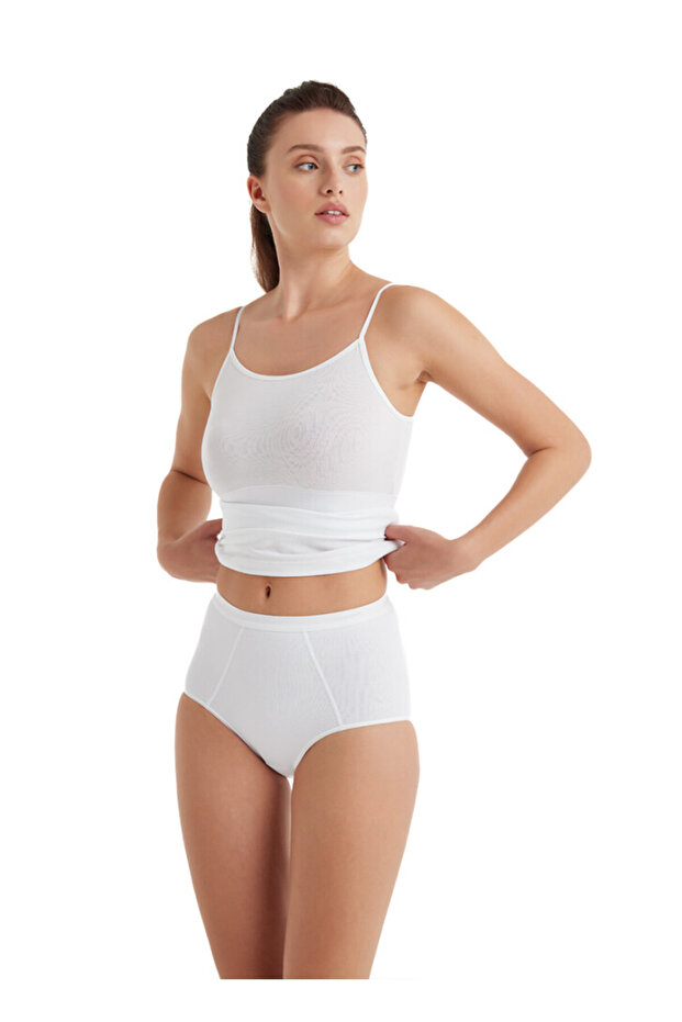 Women's Corset Panties 1325 - White