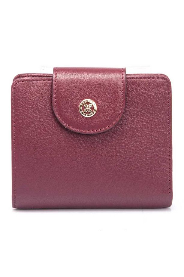Bordo Deri Kadın Cüzdan - S1cb00005674-k16 - 2