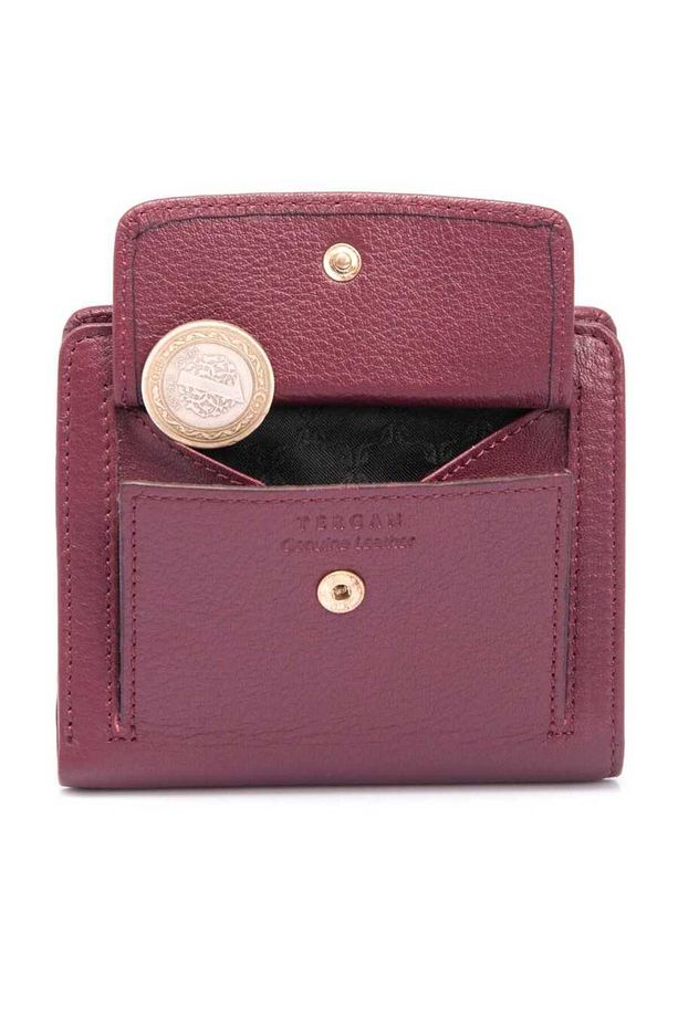 Bordo Deri Kadın Cüzdan - S1cb00005674-k16 - 5