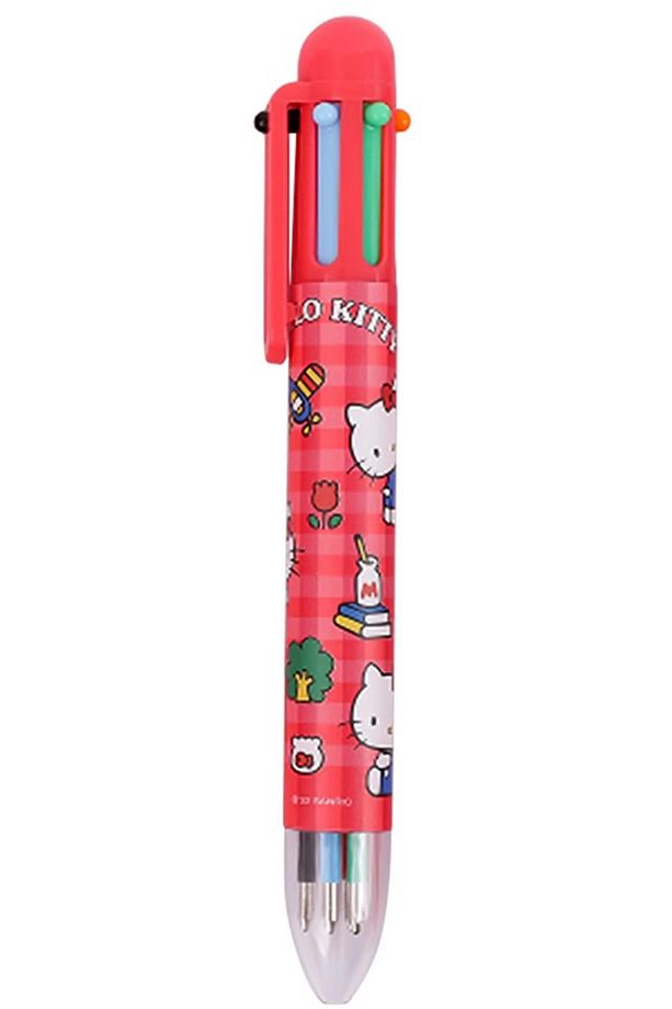 Hello Kitty'nin Renkli Dünyası - 6 Renkli Çoklu Kalem - 5