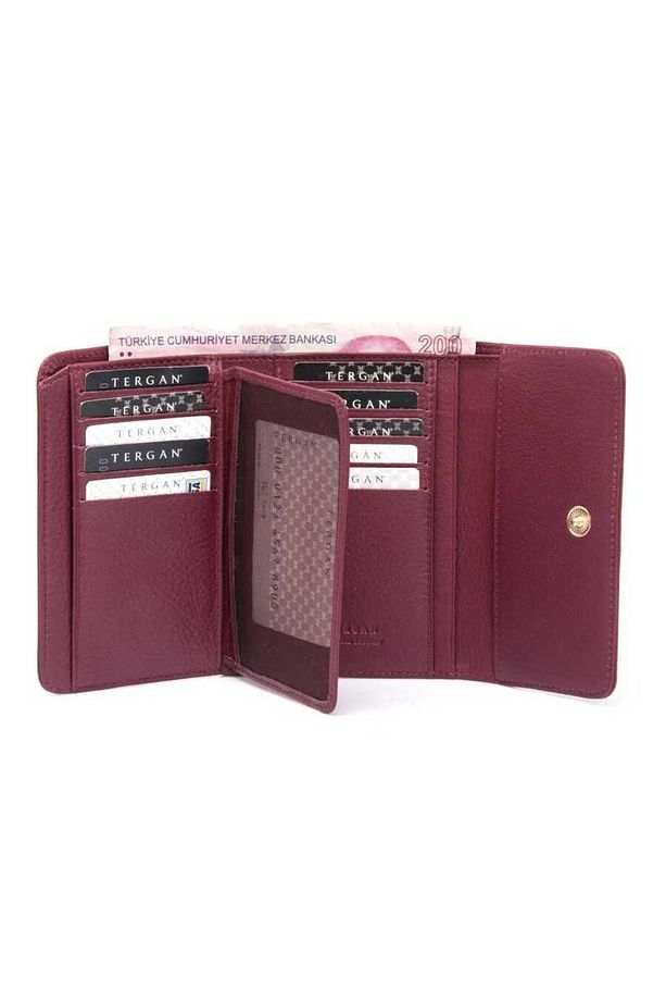 Bordo Deri Kadın Cüzdan - S1cb00005730-k16 - 3