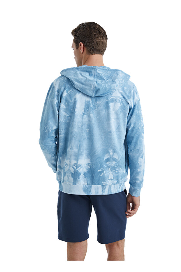 Erkek Sweatshirt 40504 - Mavi - 2