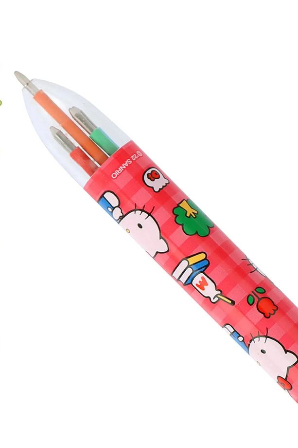 Hello Kitty'nin Renkli Dünyası - 6 Renkli Çoklu Kalem - 6