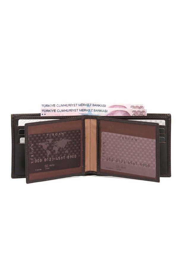 Kahve Hakiki Deri Erkek Cüzdan - S1ce00001499-a98 - 3