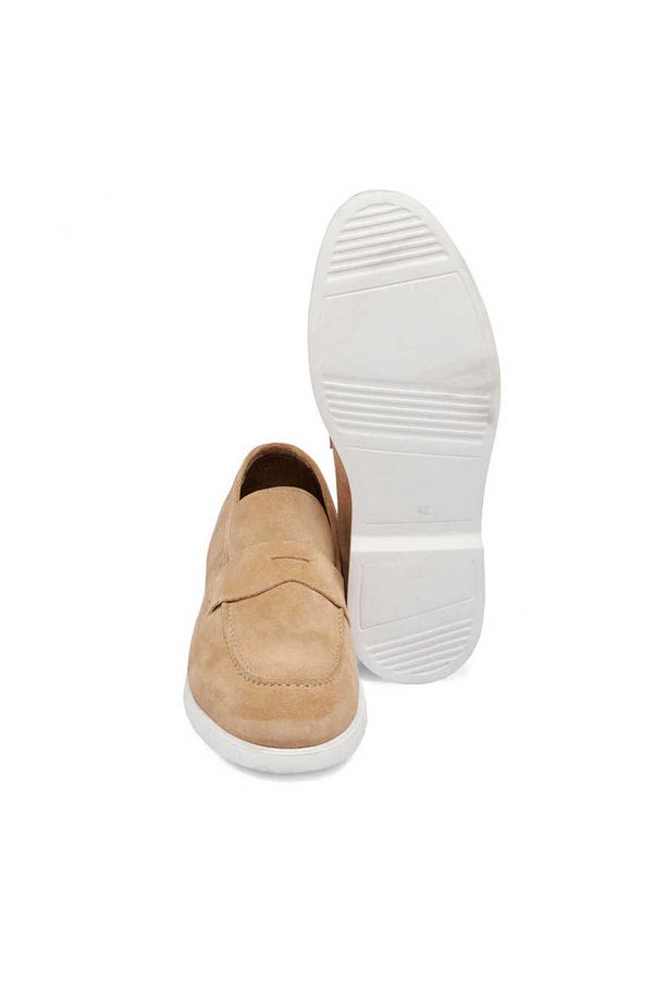 Kum Süet Deri Erkek Loafer - E24ı1ay56784-a84 - 4