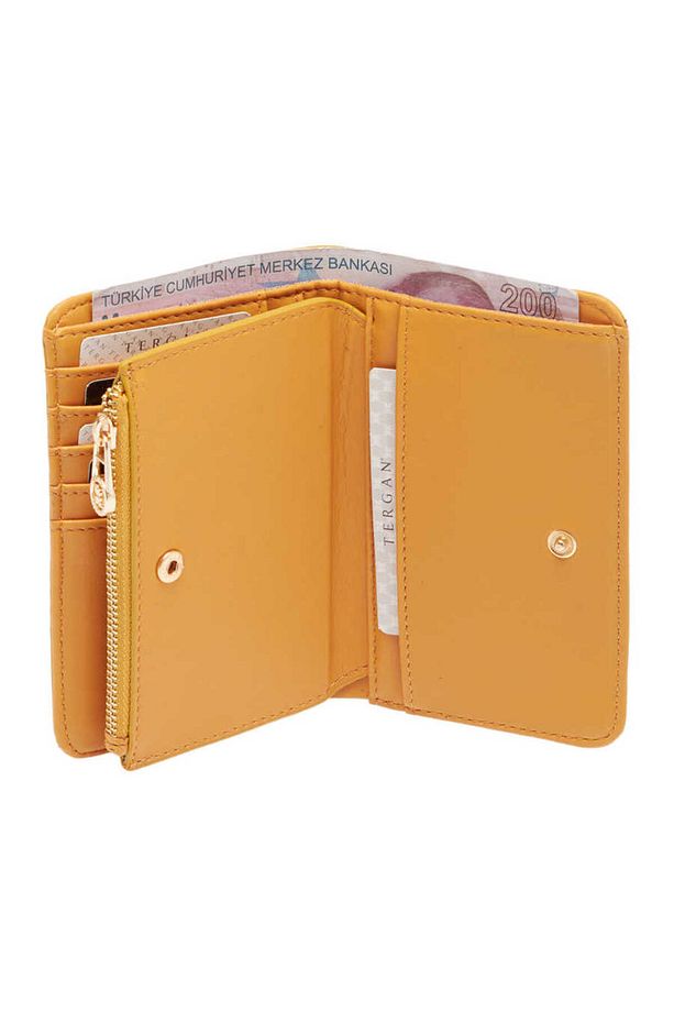 Sarı Print Kadın Cüzdan - S1CB00055815-S7S - 4
