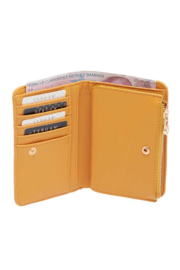 Sarı Print Kadın Cüzdan - S1CB00055815-S7S - 3
