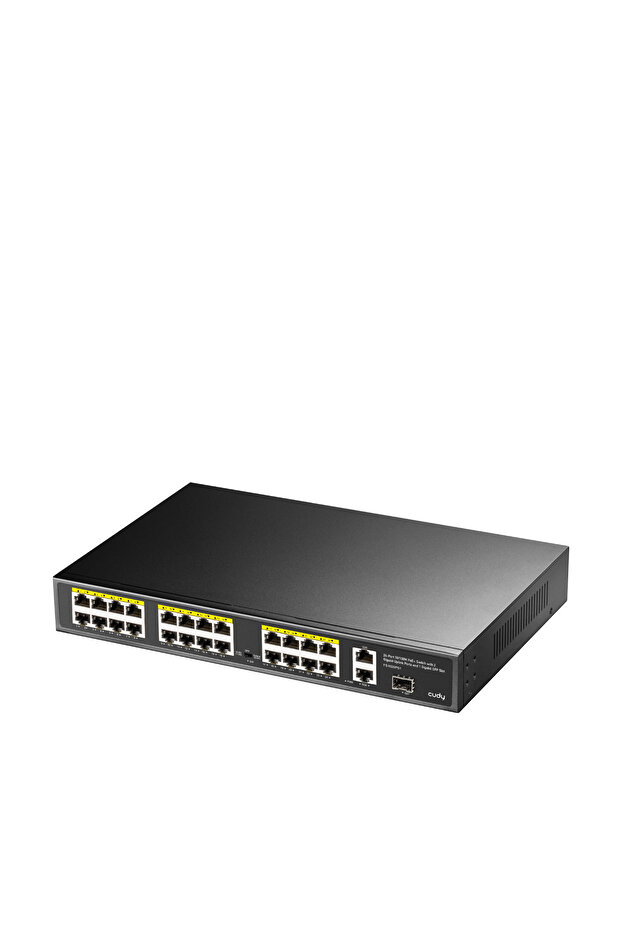 Switch 24 Port Fs1026ps1 10/100mbps 1xsfp 2xge Rj45 Vlan&extend Mode 250m 300w 1u Poe Ethernet - 1