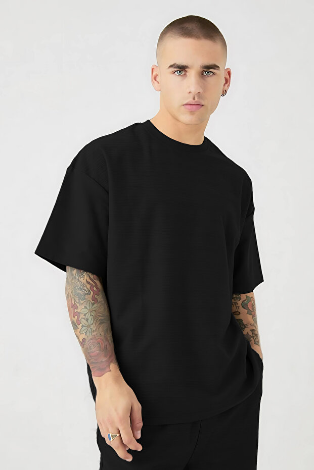 Men's Basic Combed Suit - 3