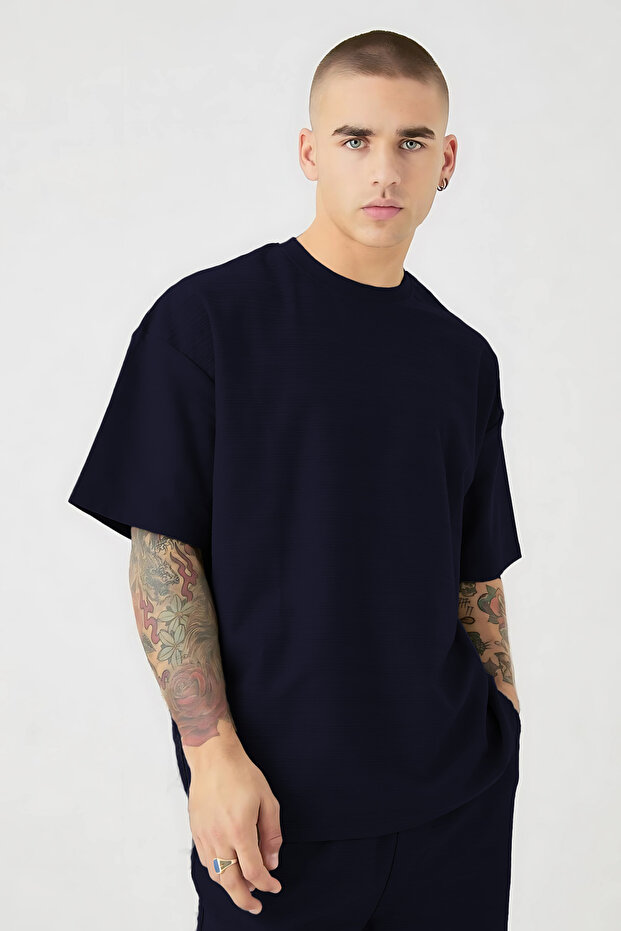 Men's Basic Combed Suit - 3