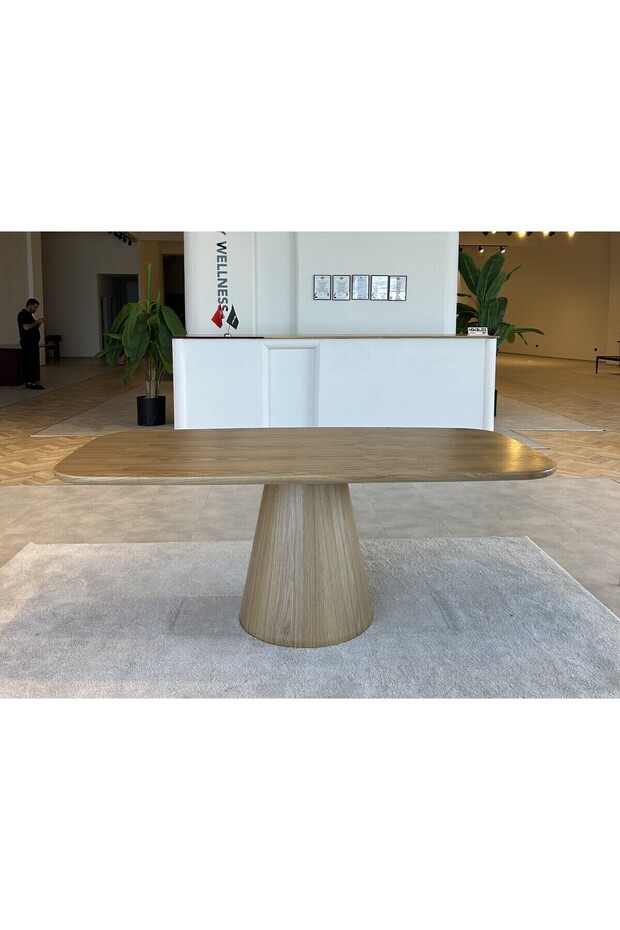 Fellas Meşe Hareli Bohem Masa - 8