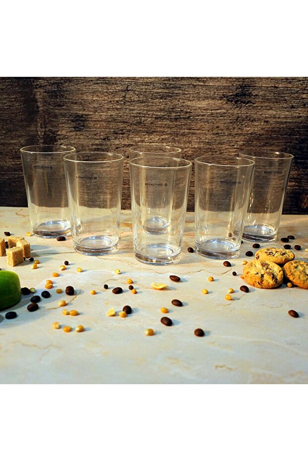 RF6777 6Pcs 360ml Glass Tumbler