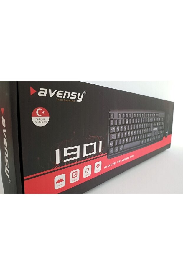 Kablolu Klavye Mouse Set - 4