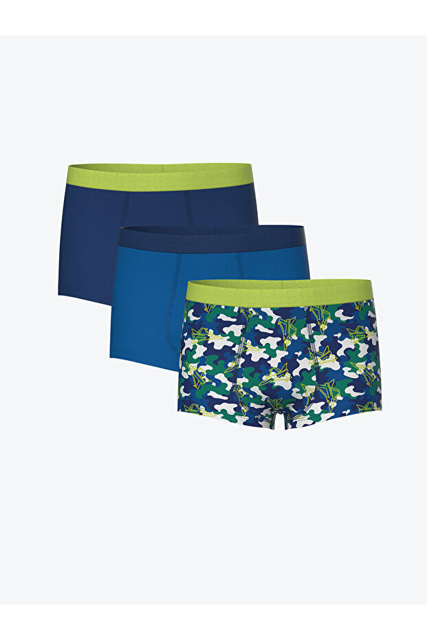 Lcw Kids Printed Boys' Boxers 3-Piece