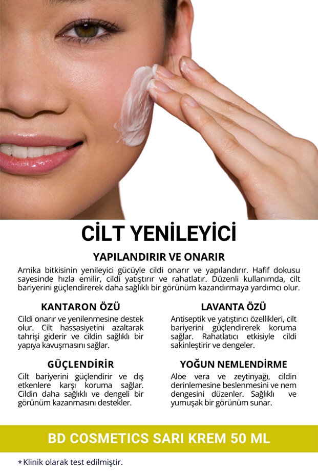 Bd Cosmetics Sarı Krem 50 ml - 2