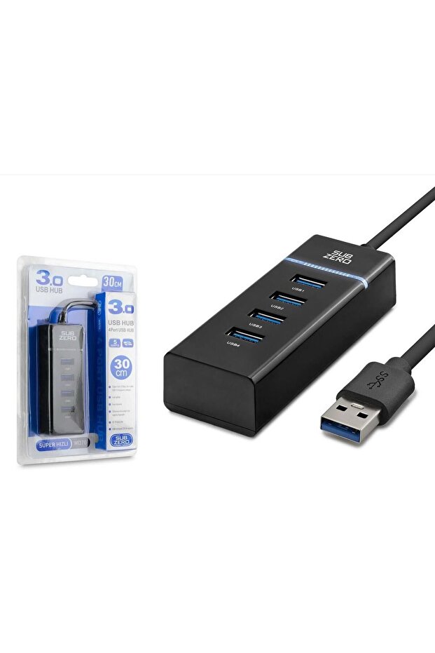 4port Usb 3.0 Usb Çoklayıcı - 1