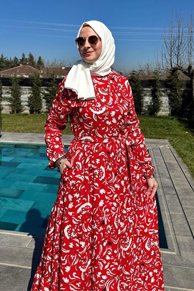 Serra Elbise Kırmızı - 6