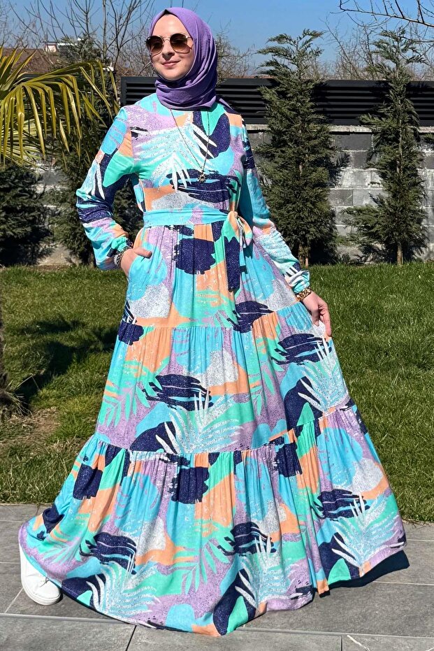 Gökkuşağı Elbise - 4