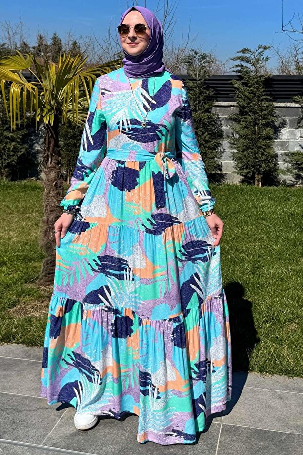 Gökkuşağı Elbise - 5