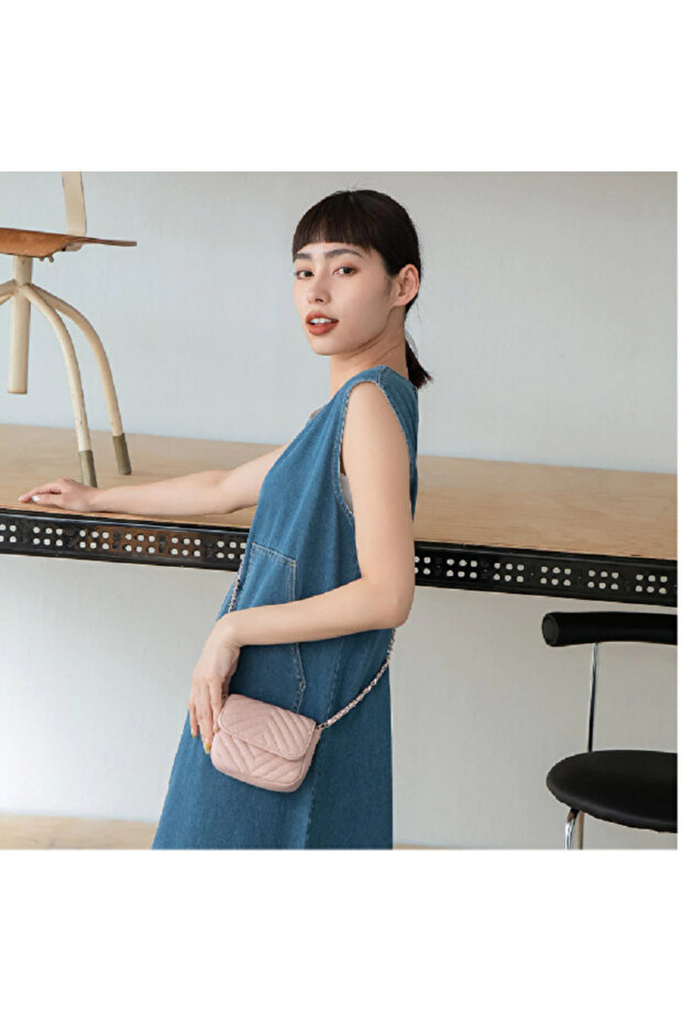 Zincir Askılı Mini Çanta - 1