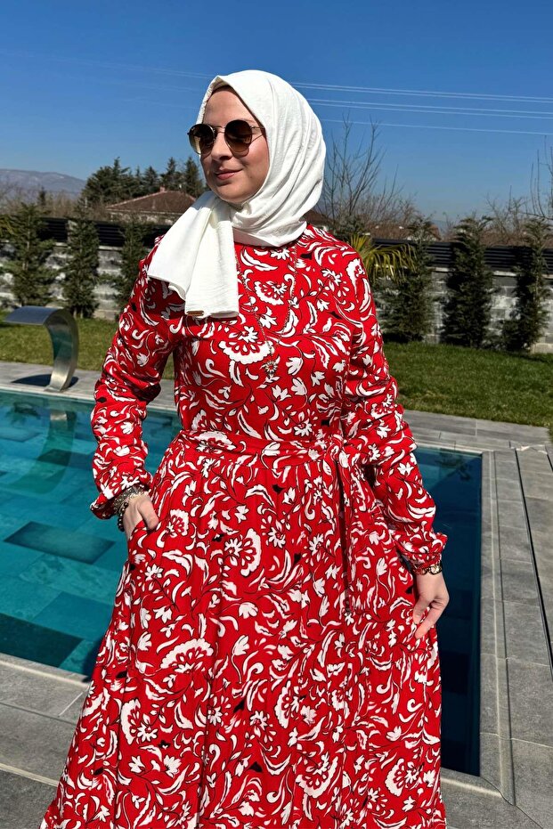 Serra Elbise Kırmızı - 4