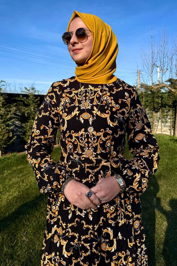 Hürrem Elbise Siyah - 5