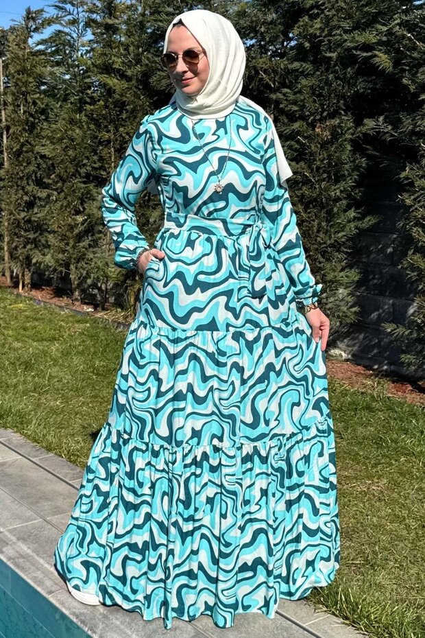 Сукня з турецьким візерунком - 5